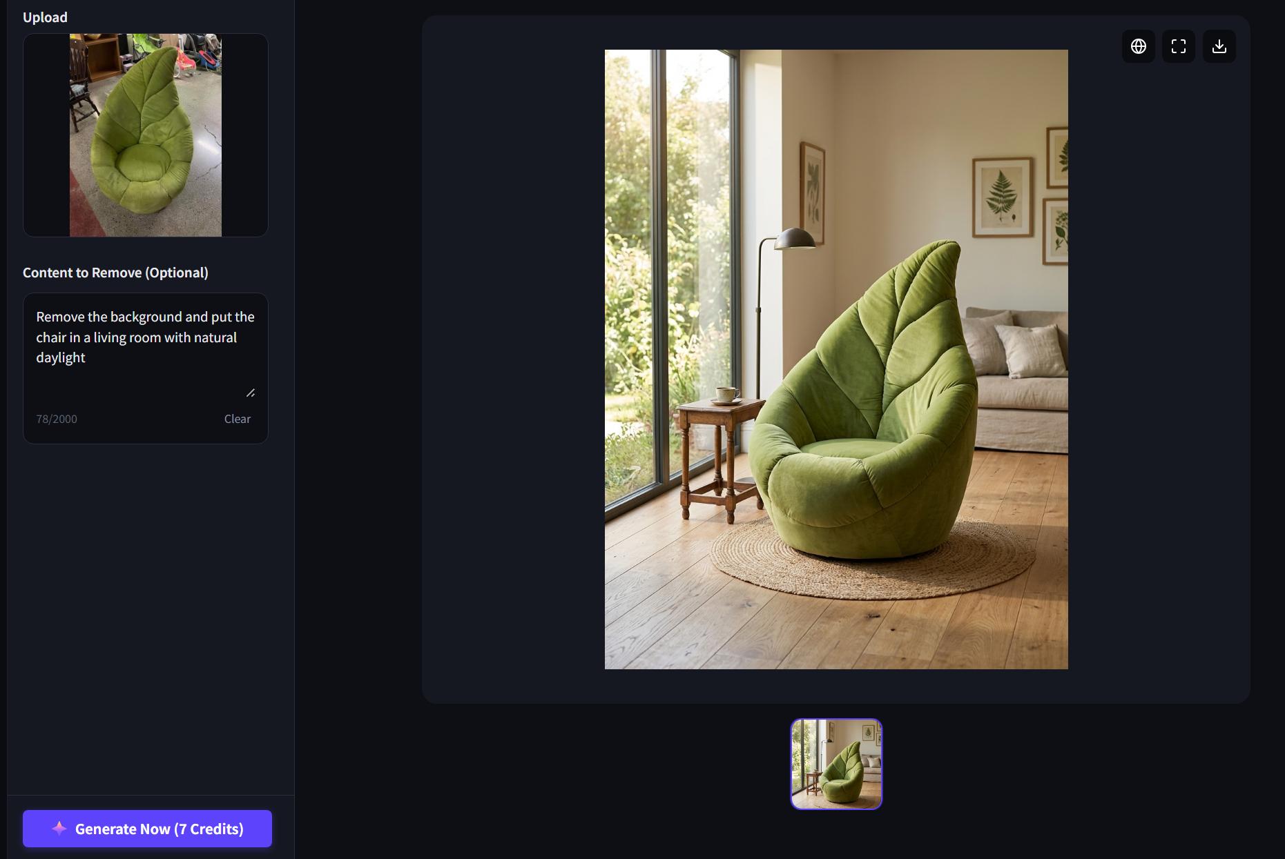 Remove unwanted objects with Luckpik AI Eraser